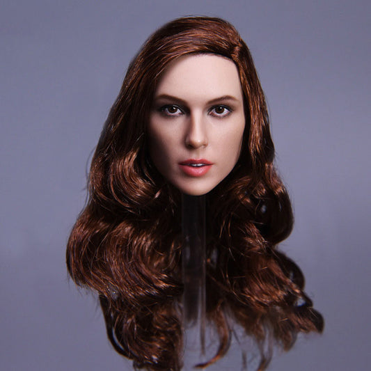 European And American Beauty Hair Transplant Head Sculpt Jx-09