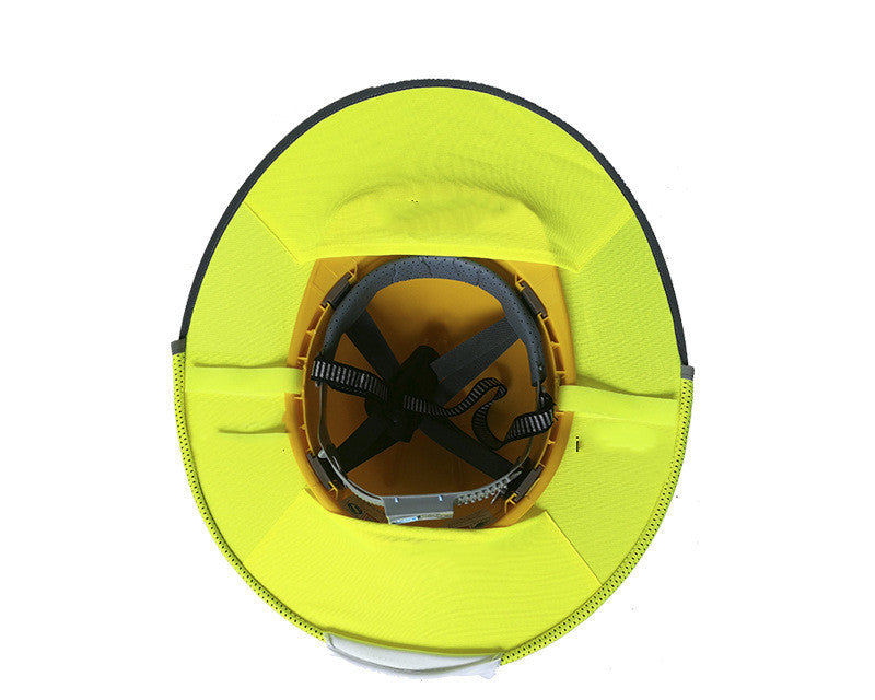 Hard Hat Sun Shade Neck Shield Sun Protection With Reflective Strip And High Visable Mesh Design For Hardhats Helmet