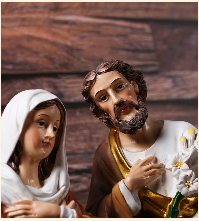 Jesus Family Decoration 31cm Resin Crafts Church Amazon