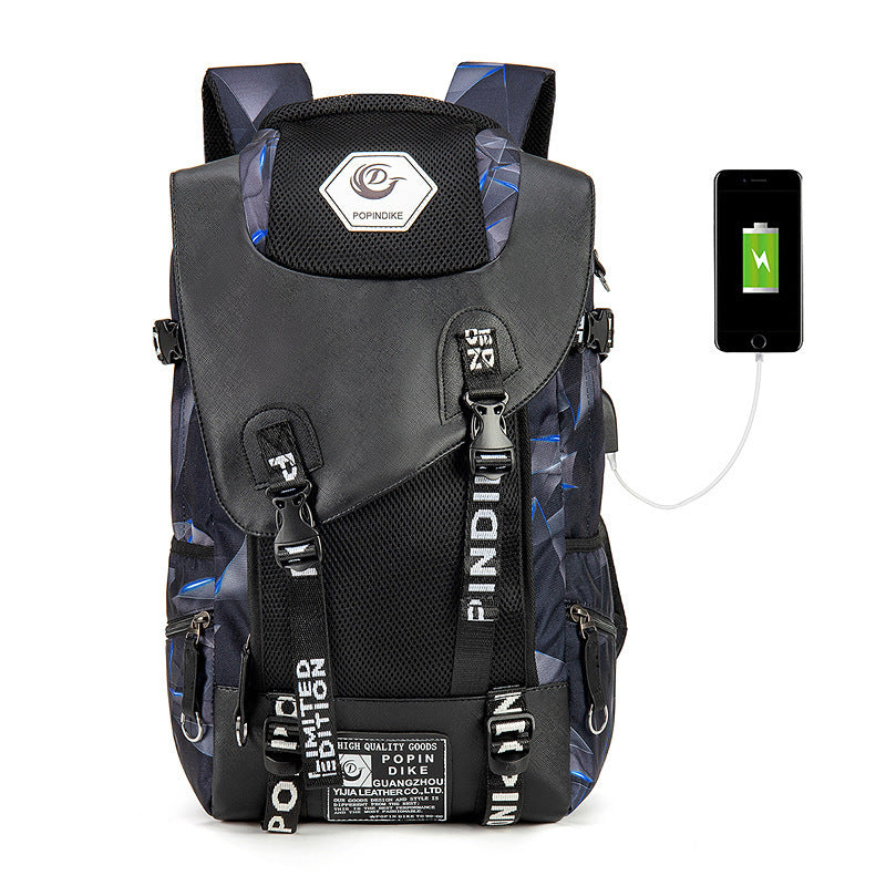 USB computer backpack