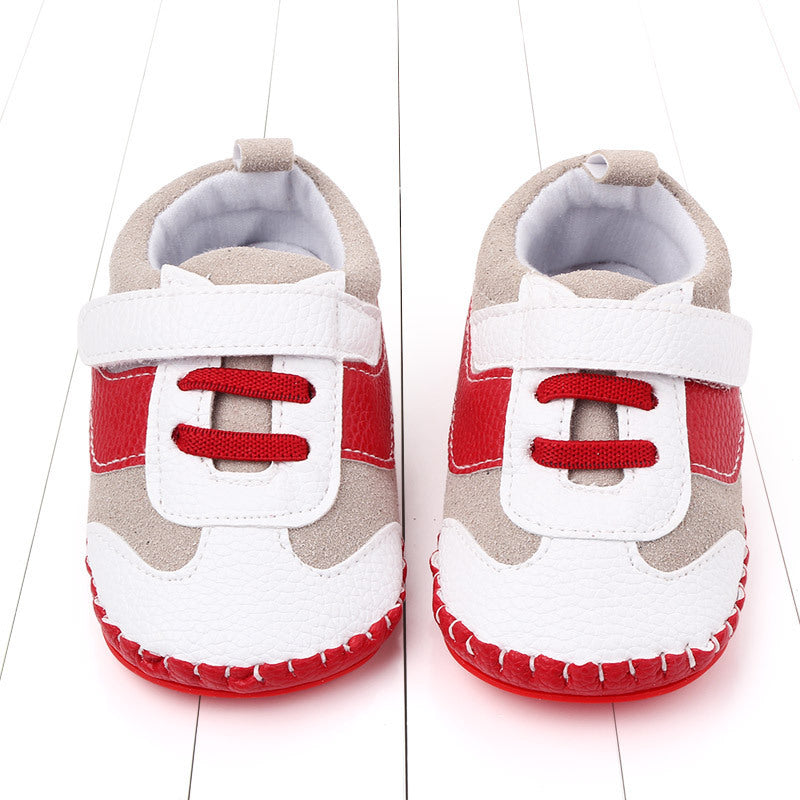 Non-slip rubber sole baby shoes