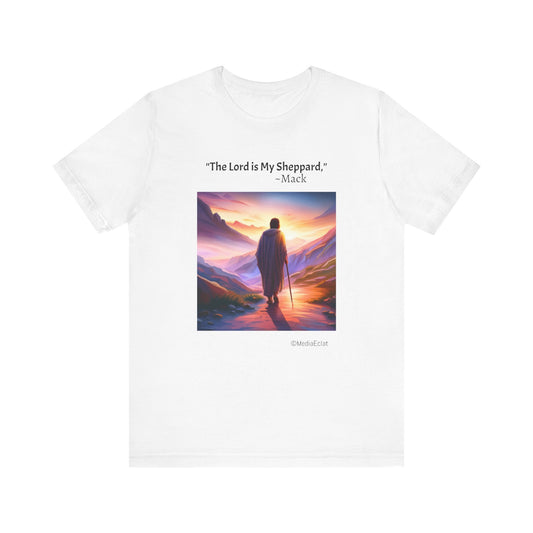 "The Lord is my Shepherd" | Unisex Garment-Dyed T-shirt