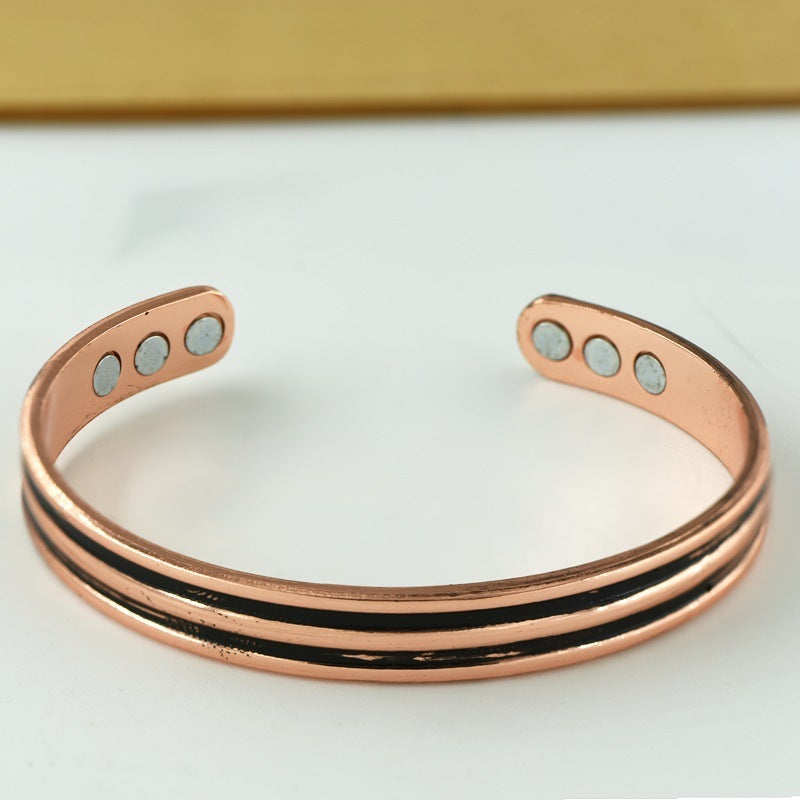 Red copper bracelet women's bracelet jewelry