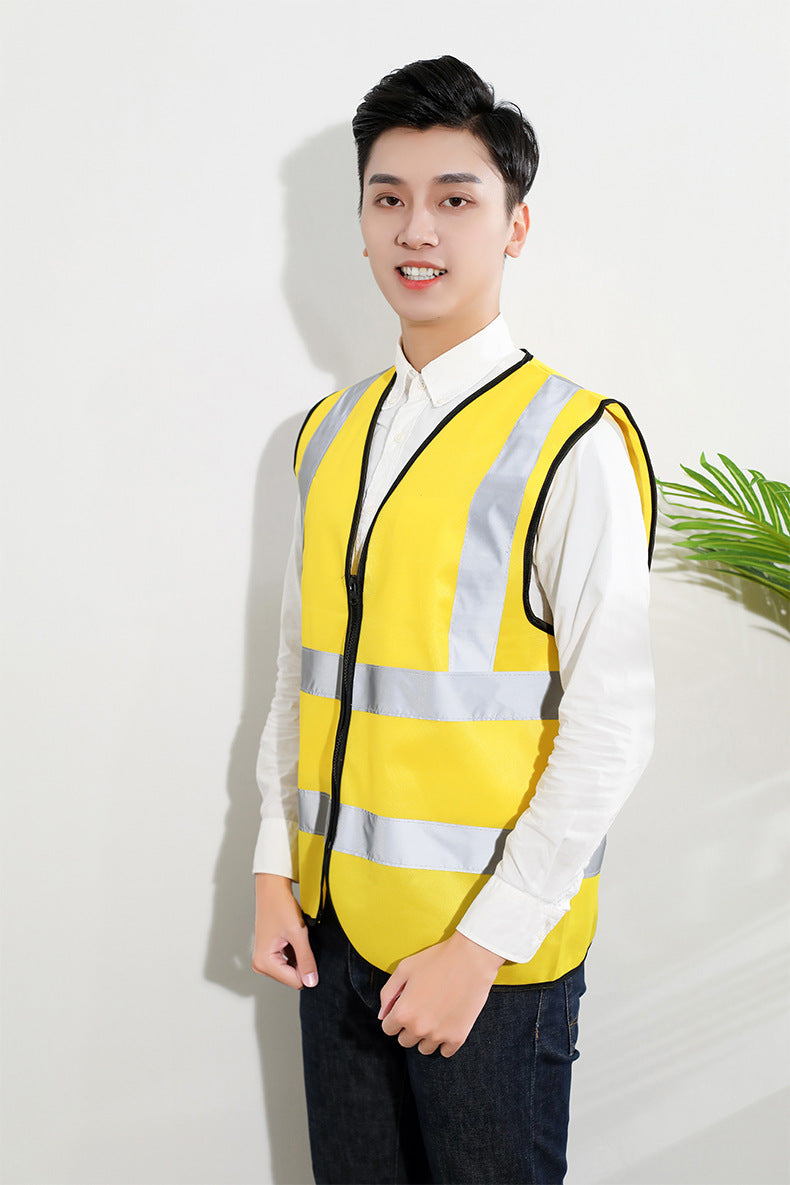 Safety vest volunteer reflective vest