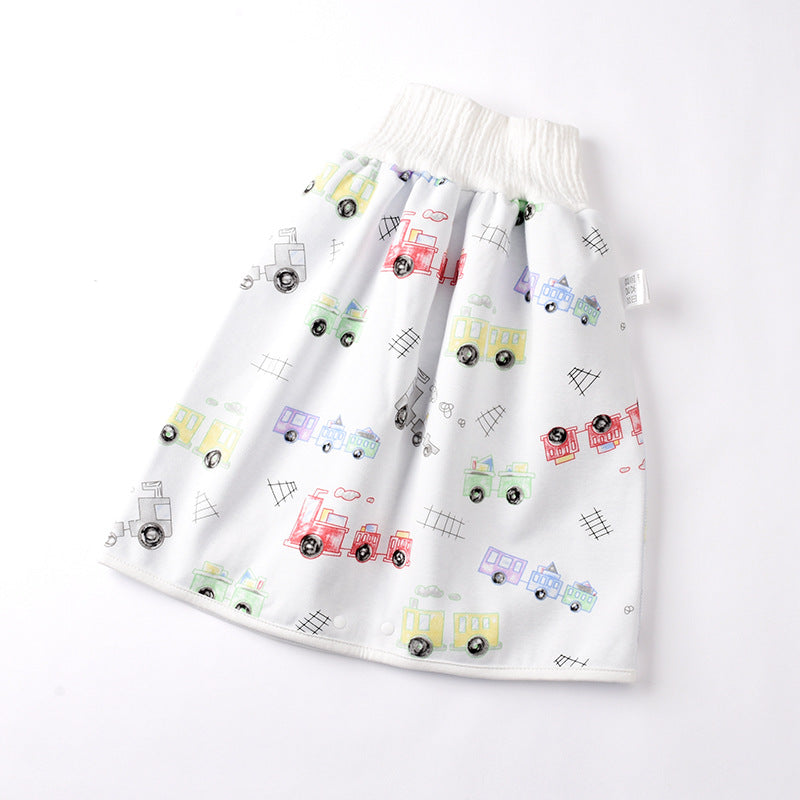 Cotton and bamboo fiber Baby diaper skirt