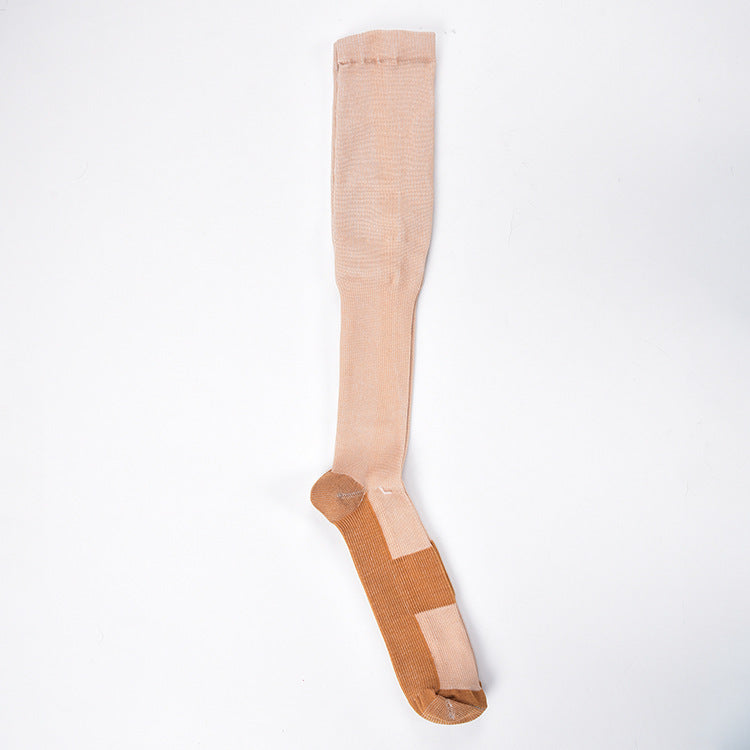 Nylon compression stockings