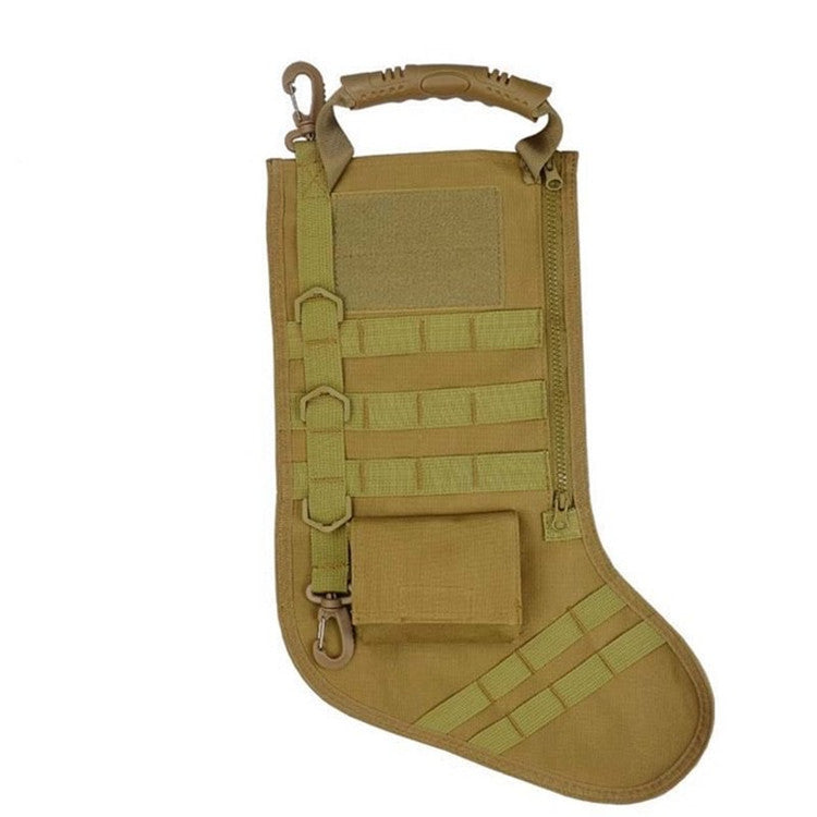 Tactical Christmas Stockings Bag Military Hanging Ornament Outdoor Sports