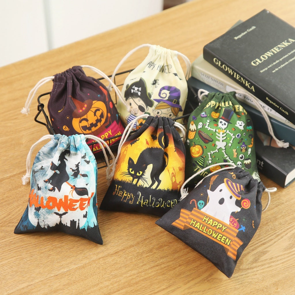 Halloween Candy Bag Drawstring