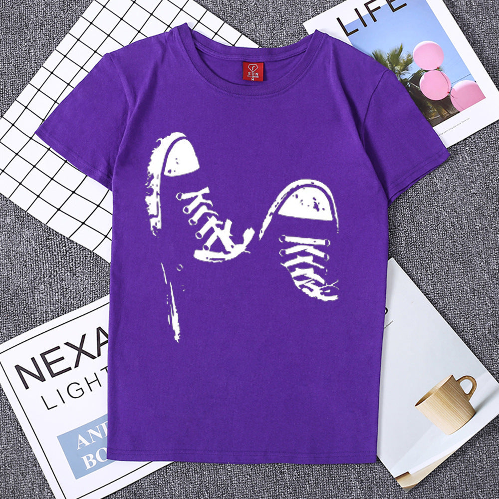 Casual short-sleeved skate T-shirt