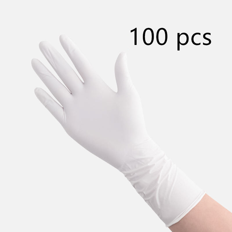 Latex disposable gloves