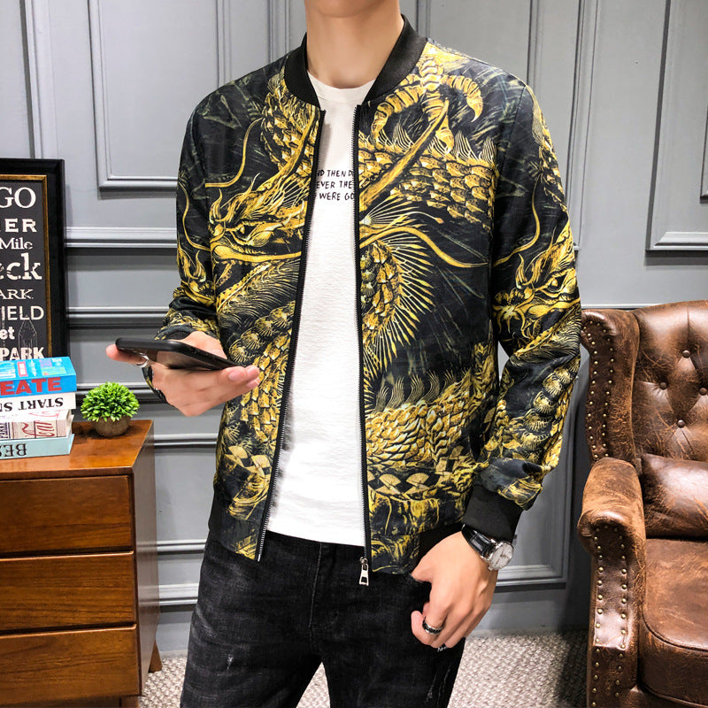 Chinese style printed jacket