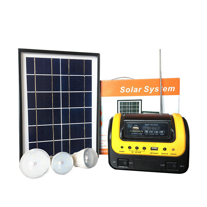 Solar Lighting System Solar Generator Solar Radio