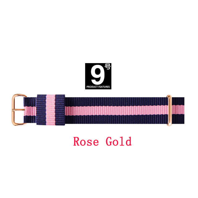 Men and women 20MM 18MM nylon style strap