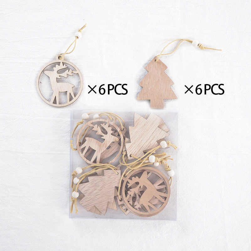 Christmas carving hollow Pendant - MediaEclat.store