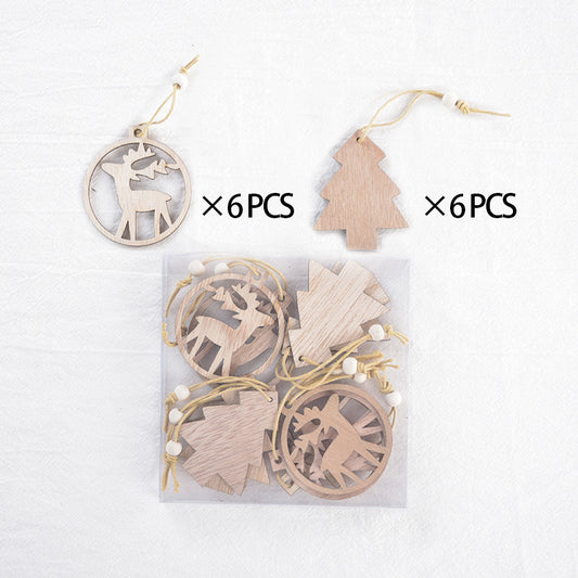 Christmas carving hollow Pendant - MediaEclat.store