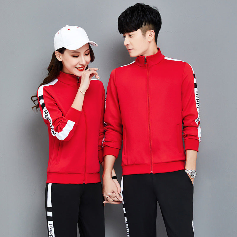 Running Suit Casual Loose Two-piece Suit School Uniform Set