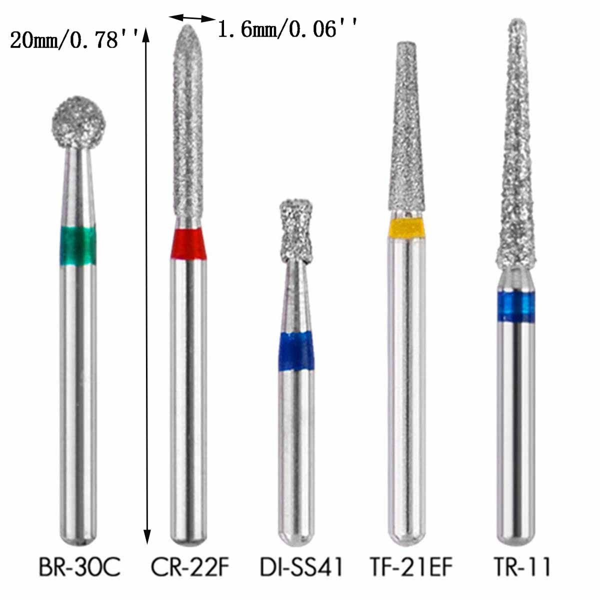 Dental high-speed emery bur