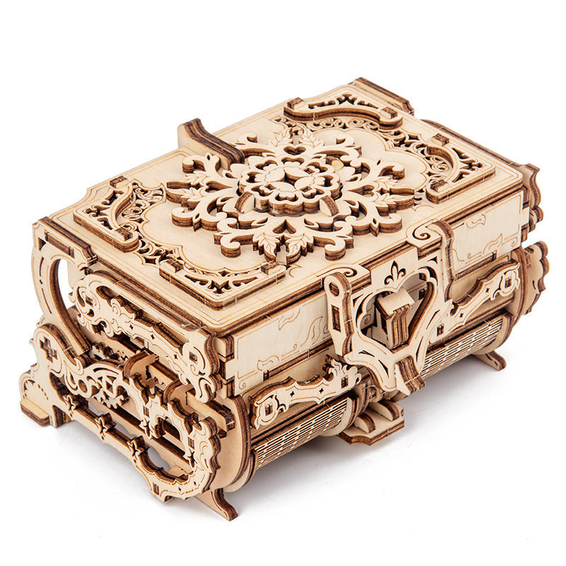 Wooden jewelry box