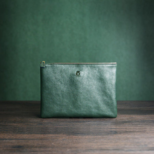 Japanese Craft Soft Leather Men's Handbag - MediaEclat.store