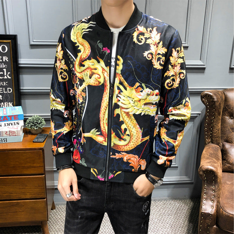 Chinese style printed jacket