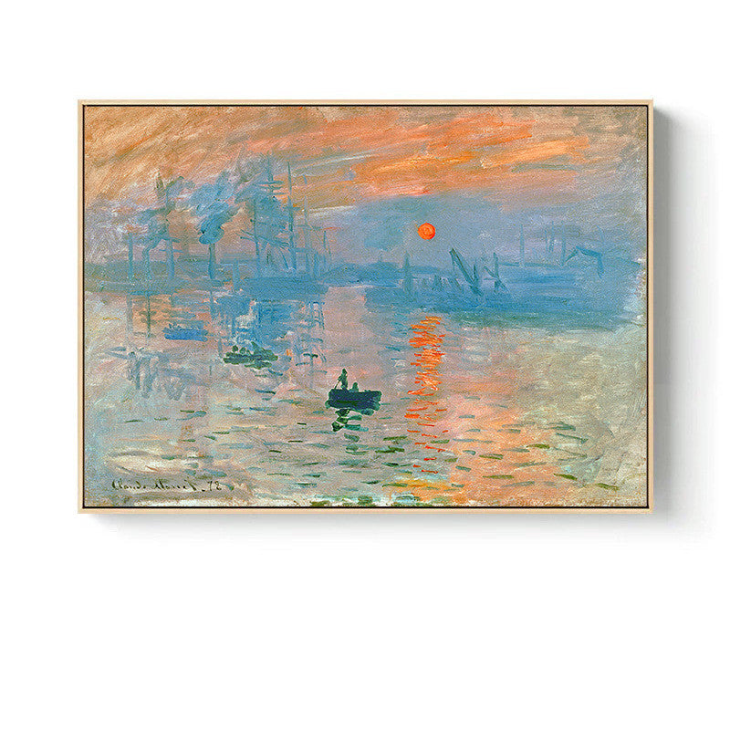 Monet painting living room decoration painting - MediaEclat.store