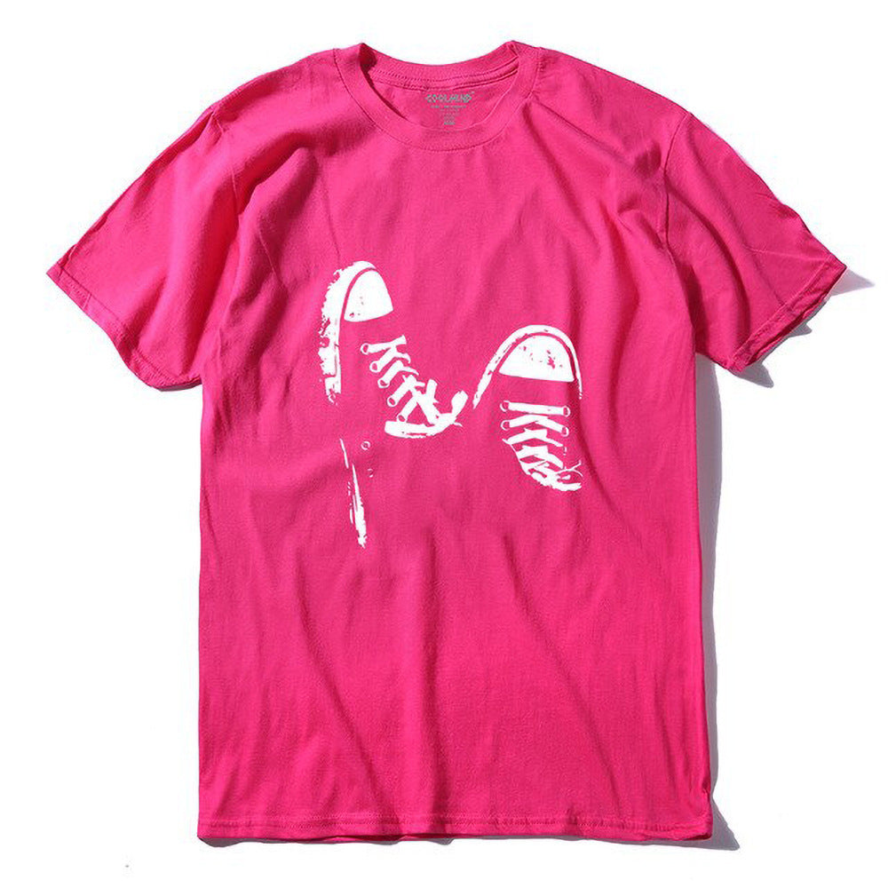 Casual short-sleeved skate T-shirt