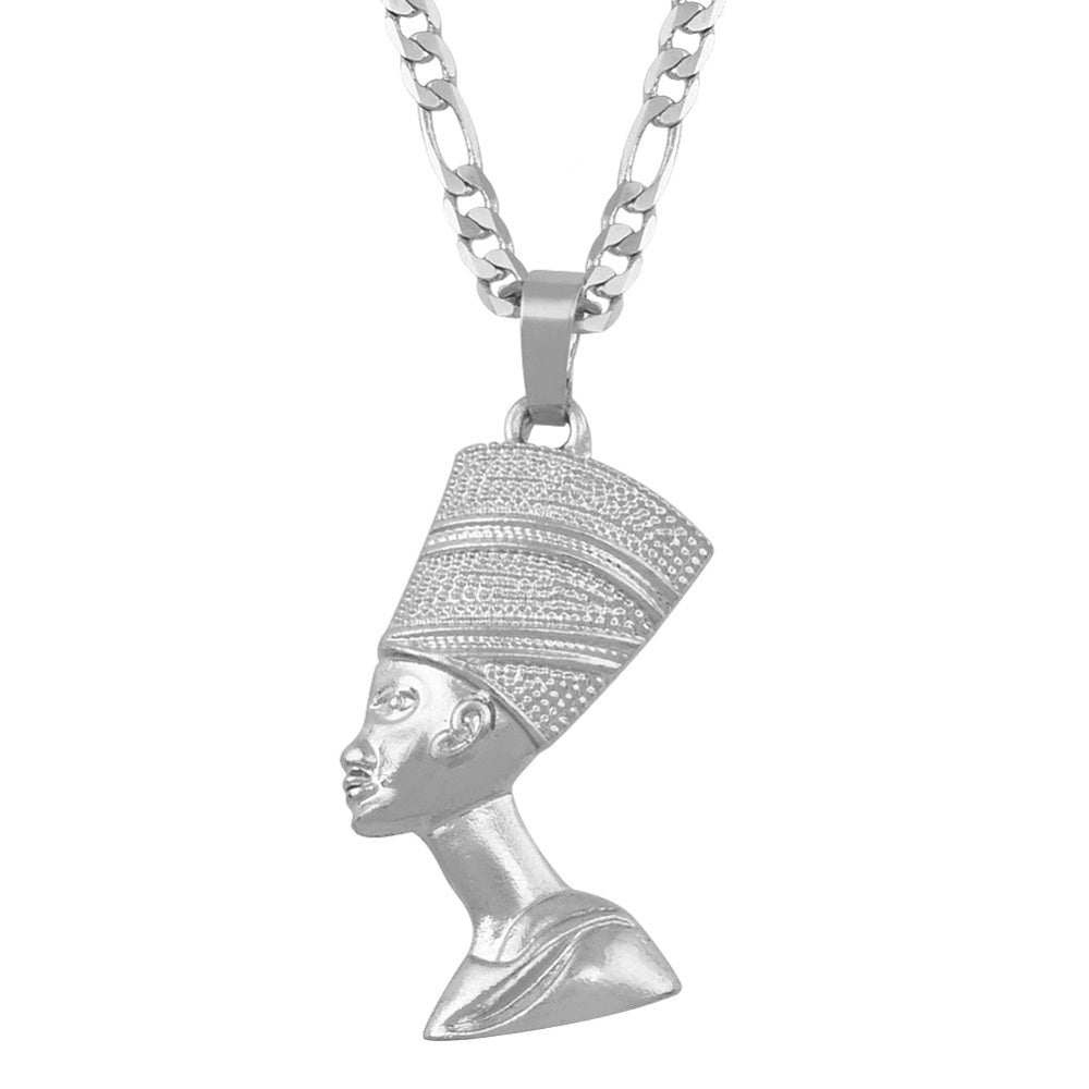 Egypt head hip hop pendant