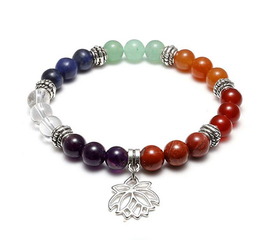 Yoga energy stone bracelet