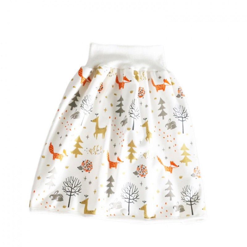 Cotton and bamboo fiber Baby diaper skirt