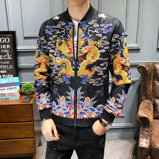 Chinese style printed jacket