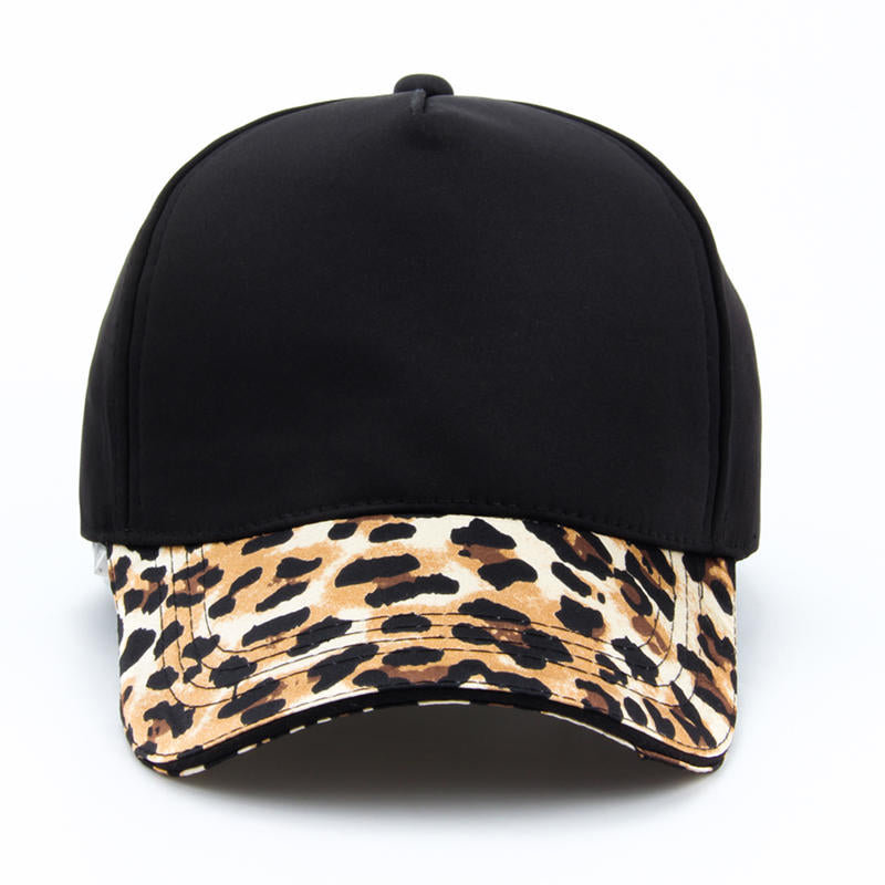 Women Leopard Print Baseball Cap Fashion Hip Hop - MediaEclat.store