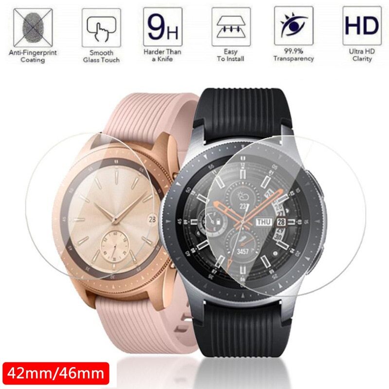 Galaxy Watch Watch Watch Tempered Film 42  46 Film Explosion Proof Fingerprint Proof Watch Screen Protection