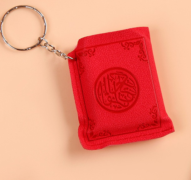 Mini HOLY Bible Keychain Religious Christian Jesus Cross Key Chain Women Prayer God Bless Gift Souvenirs Keyring - MediaEclat.store