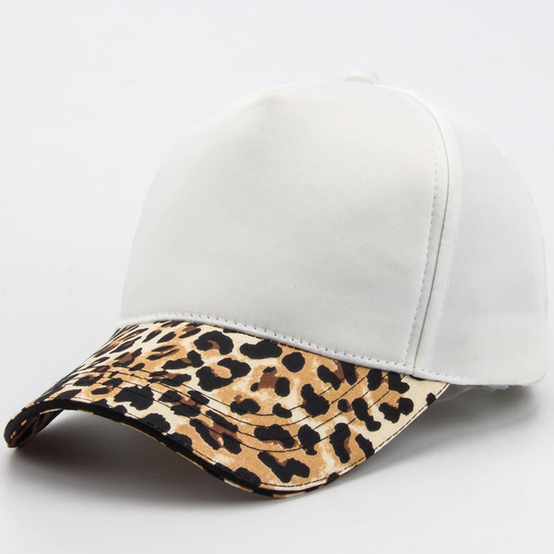 Women Leopard Print Baseball Cap Fashion Hip Hop - MediaEclat.store