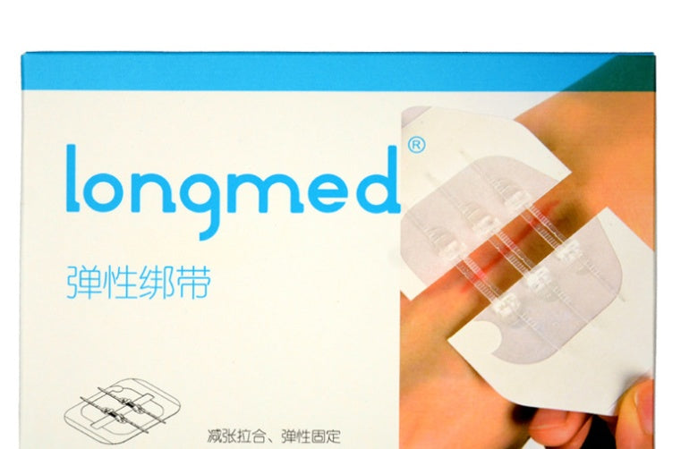 Zipper bandage wound suture patch