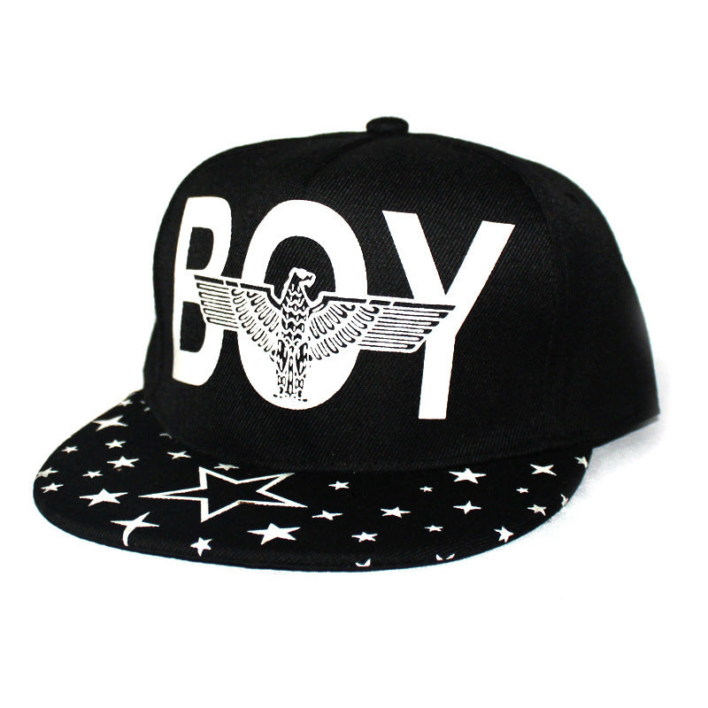 luminous hip-hop EXO black hip hop hat