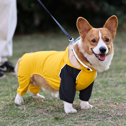 Pet All-inclusive Waterproof Dog Poncho