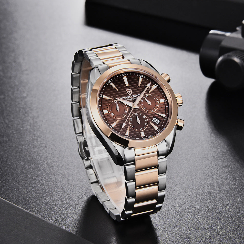 Men's Quartz Chronograph Fashion Waterproof Watch