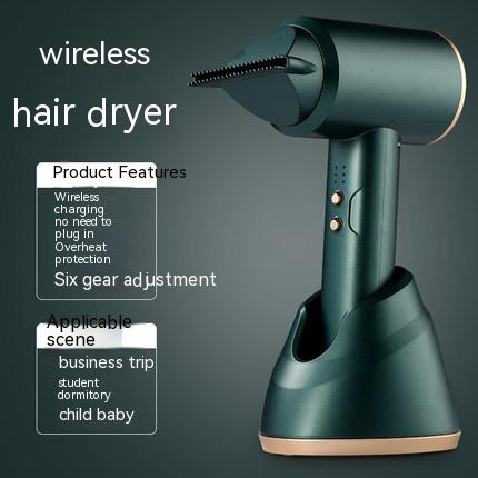 Wireless Charging Smart Hair Dryer For Students - MediaEclat.store