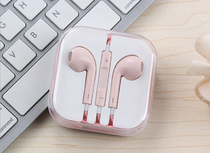 Manufacturers new earphones in-ear cable karaoke subwoofer wire control earplugs with wheat 3.5mm universal headphones