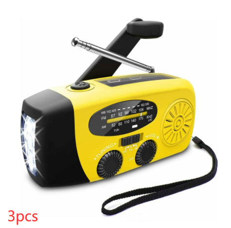 Disaster Prevention Emergency Radio Radio Of Power Generator Outdoor Portable Solar Radio