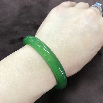 Women's Fashion Simple Mine Timber Jade Bracelet