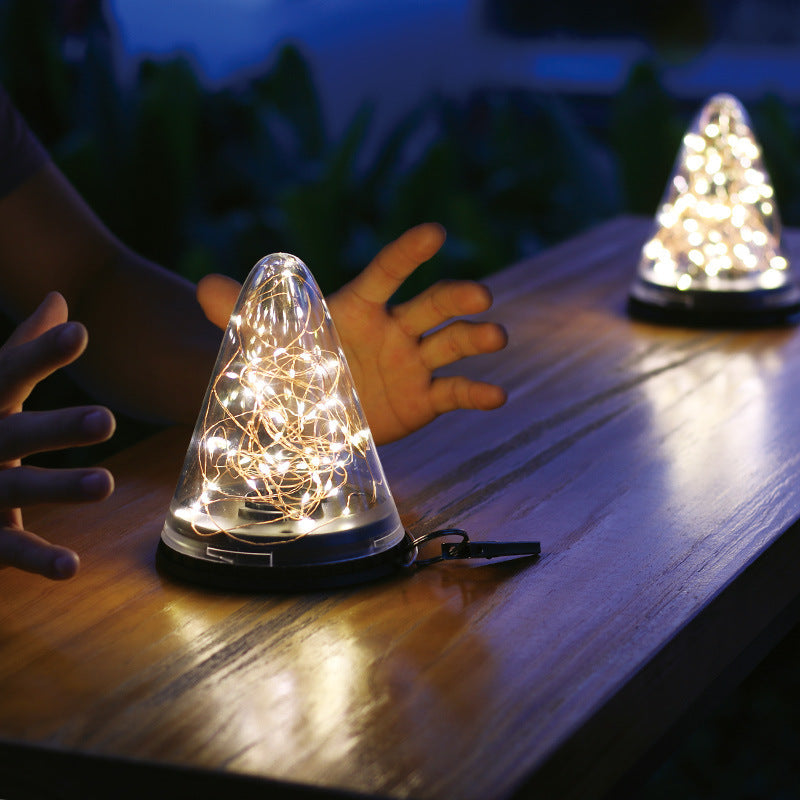 Solar Outdoor Waterproof Garden Light Solar Cone Star Light