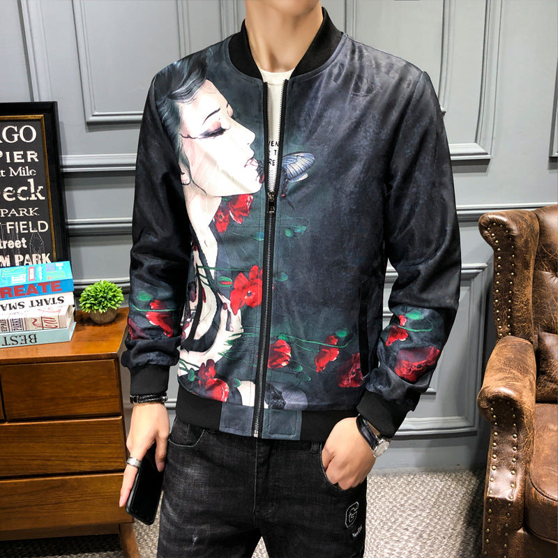 Chinese style printed jacket