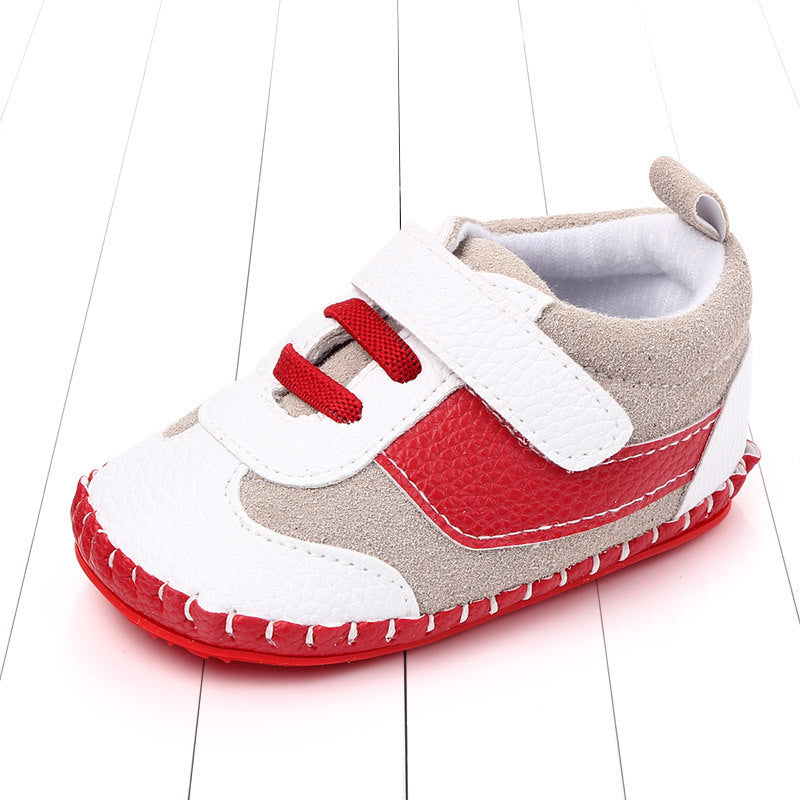 Non-slip rubber sole baby shoes