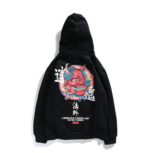 Loose hip-hop hoodie