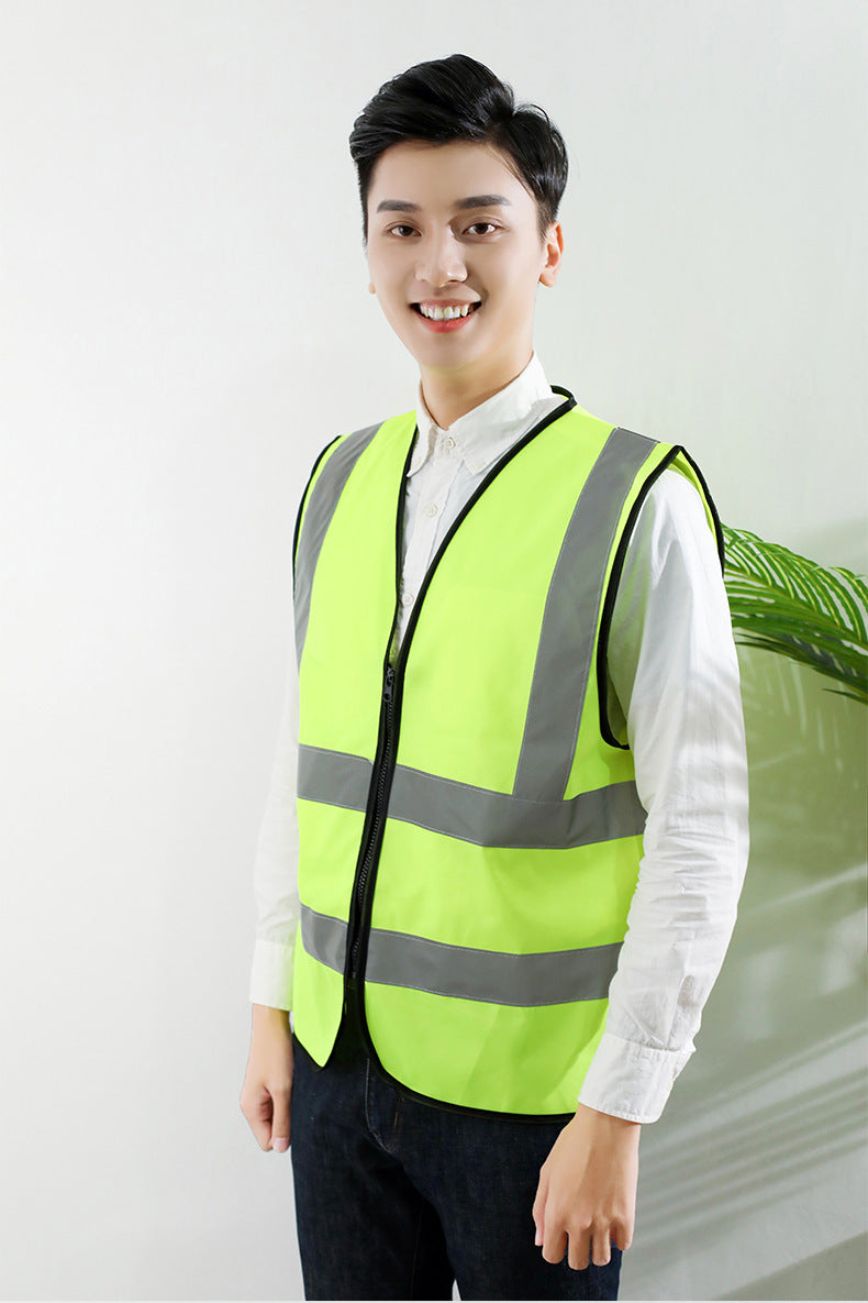 Safety vest volunteer reflective vest