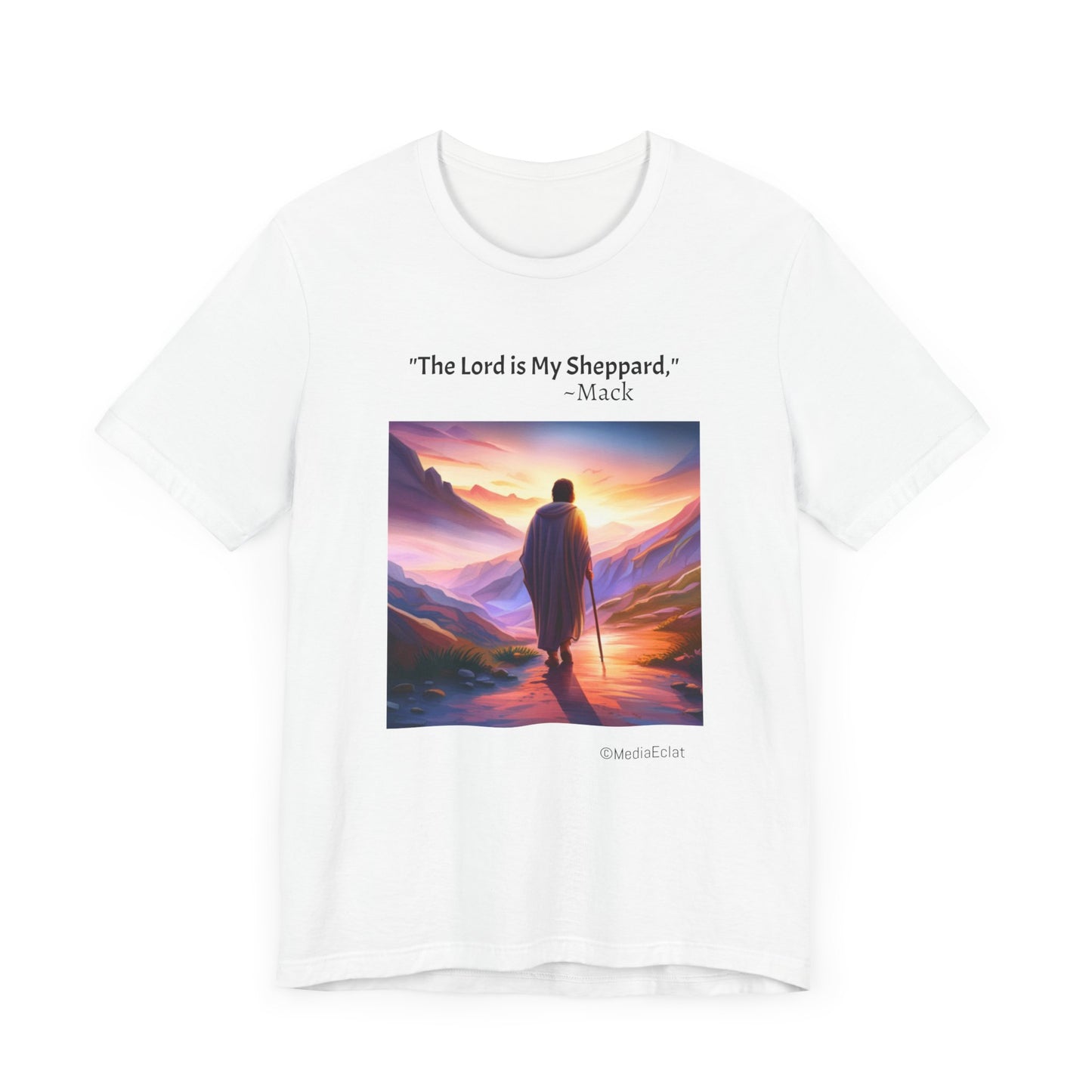 "The Lord is my Shepherd" | Unisex Garment-Dyed T-shirt