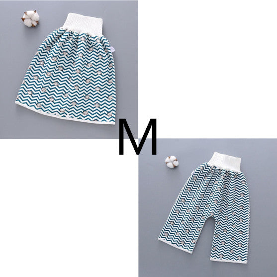 Cotton and bamboo fiber Baby diaper skirt