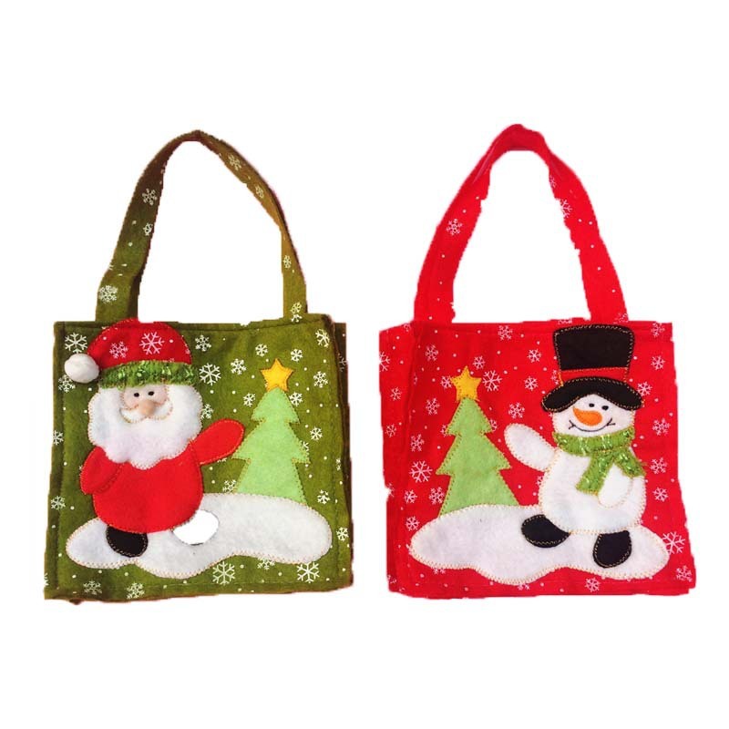 Christmas ornaments Christmas gift bag candy bag decoration manufacturer wholesale supply